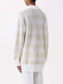 Pullover Fabiana Filippi in lana vergine e cotone