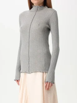 Pullover Fendi in maglia di cotone a coste