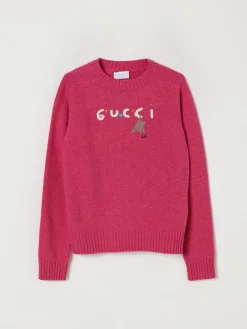 Pullover Gucci in cotone con logo