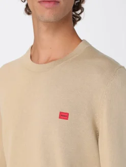 Pullover Hugo in cotone con logo