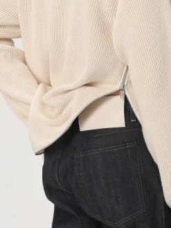 Pullover Jil Sander in maglia di cotone