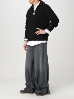 Pullover JW Anderson in misto lana e cotone