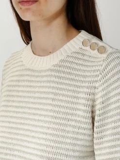 Pullover Liu Jo in misto cotone lurex