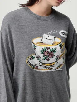 Pullover Moschino Couture in lana