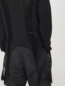 Pullover Rick Owens in lana effetto usurato