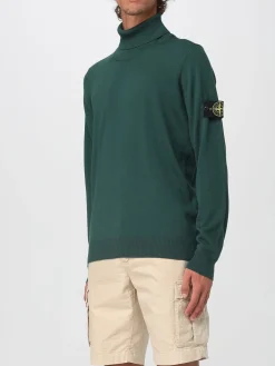 Pullover Stone Island in lana vergine