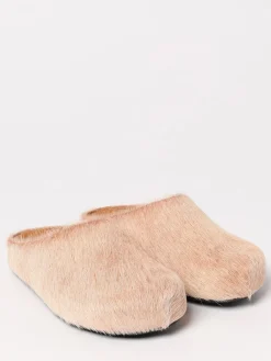 Sabot Fussbett Marni in pelliccia