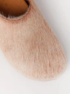 Sabot Fussbett Marni in pelliccia