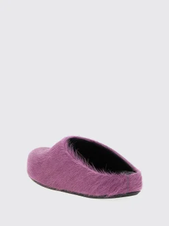 Sabot Marni in pelliccia