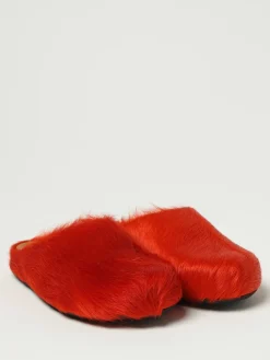 Sabot Marni in pelliccia