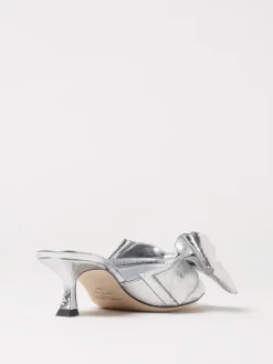 Sabot Staz Mule in pelle metallizzata Jimmy Choo