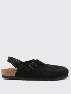 Sabot Tokio Birkenstock in camoscio