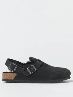 Sabot Tokio Birkenstock in camoscio