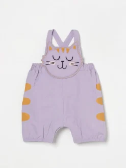 Salopette con gatto Stella McCartney Kids
