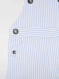 Salopette in cotone a righe Tartine Et Chocolat