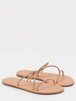 Sandalo Ancient Greek Sandal in pelle sintetica con micro pois