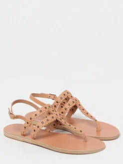 Sandalo Ancient Greek Sandal in pelle con borchie