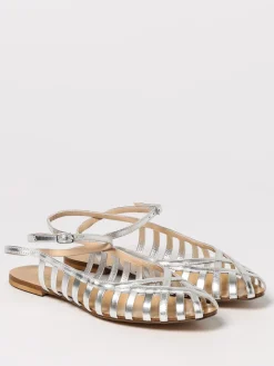 Sandalo Anna F. in pelle laminata