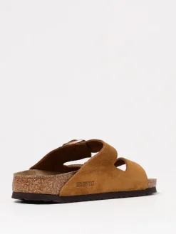 Sandalo Arizona Birkenstock in camoscio