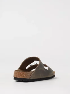 Sandalo Arizona Birkenstock in pelle oliata