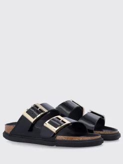 Sandalo Arizona Droplet Birkenstock in pelle spazzolata