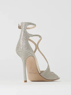 Sandalo Azia Jimmy Choo in pelle glitter