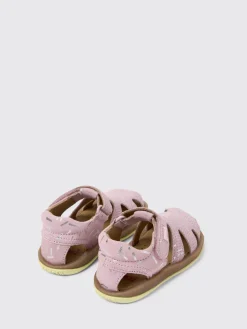 Sandalo Bicho Camper in camoscio stampato