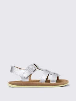 Sandalo Bicho Camper in pelle laminata