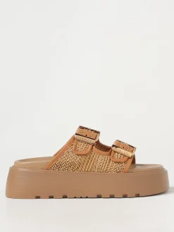 Sandalo Birky Ale Casadei in pelle intrecciata