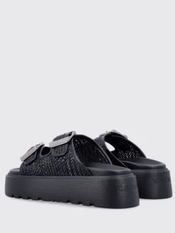 Sandalo Casadei in pelle vegana intrecciata