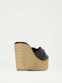 Sandalo con zeppa Leda Jimmy Choo in pelle