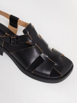 Sandalo Dana Camper in pelle