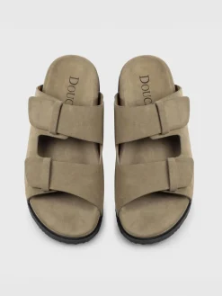 Sandalo Doucal's in camoscio