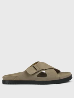 Sandalo Doucal's in camoscio