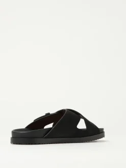 Sandalo Doucal's in pelle martellata