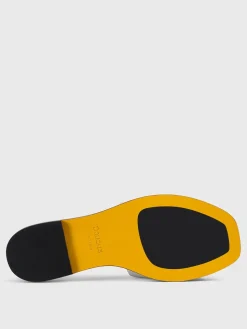 Sandalo Doucal's in pelle con morsetto