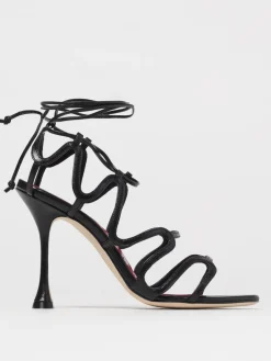 Sandalo Fawda Manolo Blahnik in pelle