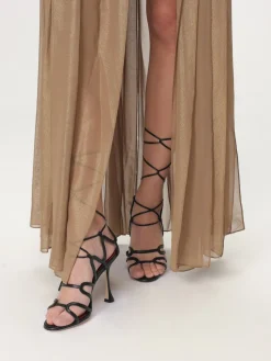 Sandalo Fawda Manolo Blahnik in pelle