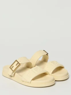 Sandalo Feel Fendi in pelle