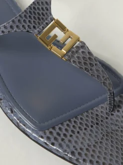 Sandalo FFold Fendi in pelle ayers