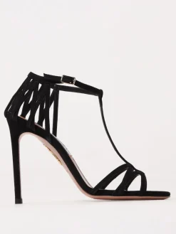 Sandalo Forever More Aquazzura in camoscio