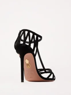 Sandalo Forever More Aquazzura in camoscio