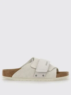 Sandalo Kyoto Birkenstock in camoscio