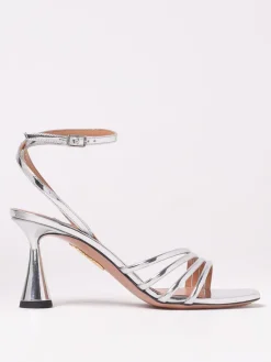 Sandalo Latour Aquazzura in vernice laminata