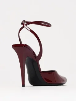 Sandalo Le Scandale Saint Laurent in vernice