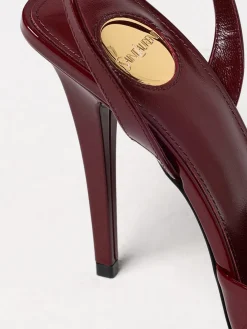 Sandalo Le Scandale Saint Laurent in vernice