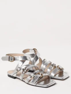 Sandalo Marli Pinko in pelle laminata