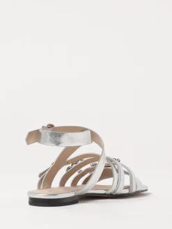 Sandalo Marli Pinko in pelle laminata