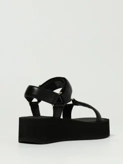 Sandalo Mellow Tory Burch in pelle con plateau