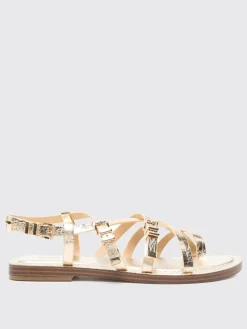 Sandalo Michael Kors in pelle a grana laminata